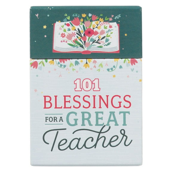 101 Blessings for a Great Teacher, Inspirational Cards to Keep or Share