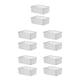 thumbnail image 2 of Contenedores de almacenamiento de alimentos Bearachild de PP duraderos color blanco, 2 of 6
