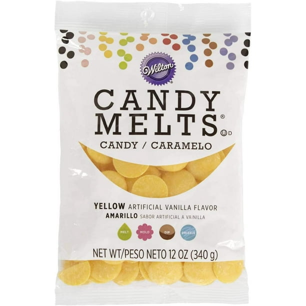 Wilton Yellow Candy Melts Candy, 12 oz.