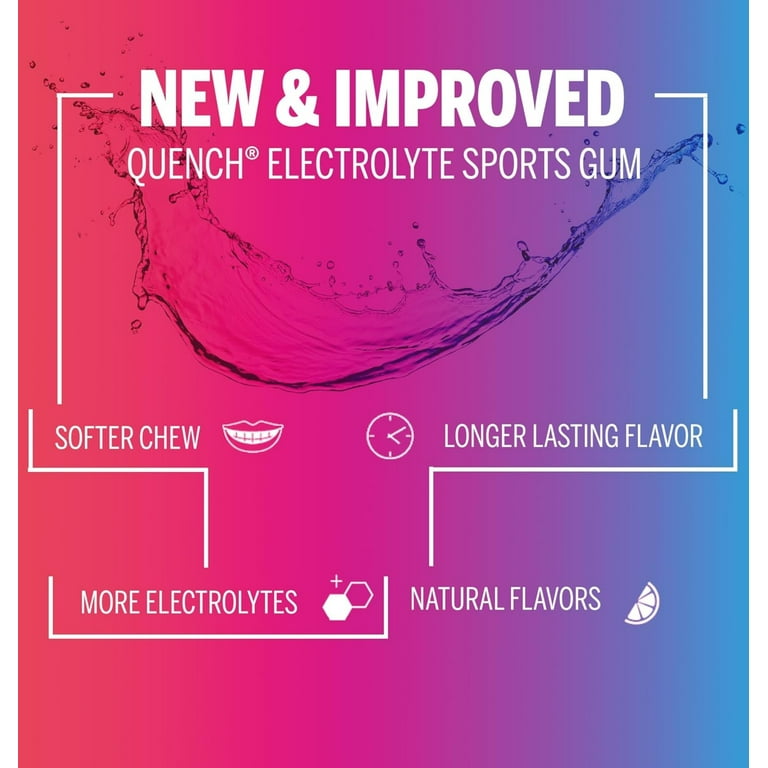 Mueller Quench Gum, Variety Bucket, Assorted Gum Flavors, 200