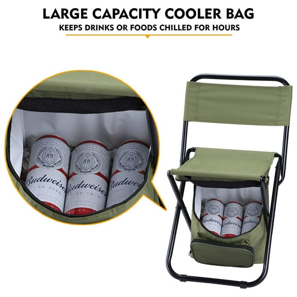 Ourlova Fishing Chair Portable Folding Ice Bag Chair With Storage Bag Compact Fishing Stool For Indoor Outdoor Camping Hiking Other