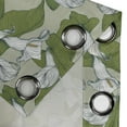 thumbnail image 4 of Ambesonne Green and White Grommet Curtain, Calla Lilies, 50" x 120", Olive Green Sage Green, 4 of 6
