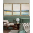 thumbnail image 5 of SHENIFY Large 24x36in3pcs Natural Framed Abstract Landscape Wall Art Set Minimalist Neutral Illustrations Modern Art Decorative Nordic for Living Room Bedroom Hallway, 5 of 6