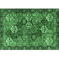 thumbnail image 1 of Ahgly Company Indoor Rectangle Persian Emerald Green Traditional Area Rugs, 7' x 9', 1 of 4