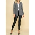 thumbnail image 5 of Made by Johnny Women's Lightweight Open Front Cardigans Long Sleeve Casual Soft Drape Fall Cardigan XXL HDG, 5 of 5