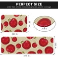 thumbnail image 2 of Red Apple Home Kitchen Rugs and Mats Non Skid Washable Set of 2, Farmhouse Apples Kitchen Mats for Floor, Vintage Kitchen Runner Rug, Fruits Kitchen Decor, 2 of 6