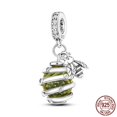 thumbnail image 1 of Simple 925 plata esterlina momento llavero pequeño bolso encanto titular ajuste Original marca encanto para mujer joyería hacer regalo Tan Jianjun unisex, 1 of 2