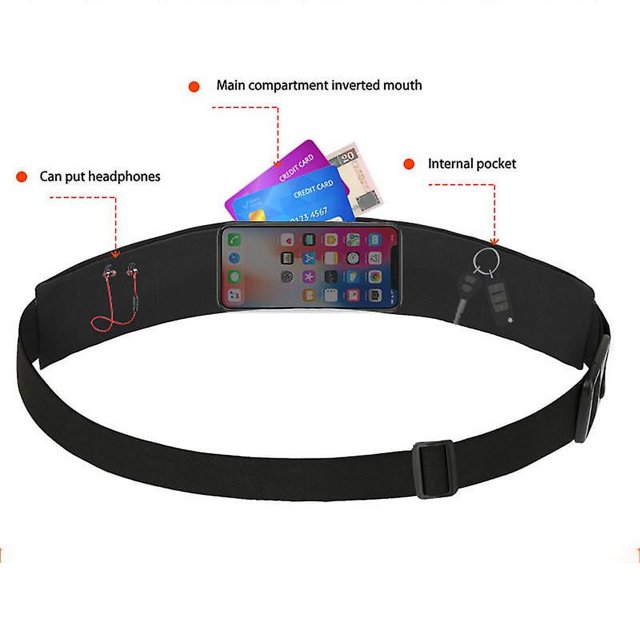 Bolsos de cintura para correr para mujer, deportes, fitness, impermeables para Bolsa para teléfono, monedero, para correr, entrenar, llavero, accesorios para bicicleta