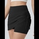 thumbnail image 4 of Falda Deportiva Convertible 2 en 1 para Mujer con Cordón Ajustable - Falda Pantalón Hasta la Rodilla con Bolsillos para Uso Deportivo e Informal Negro XL, 4 of 8