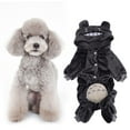 thumbnail image 1 of Coral Fleece Ropa para mascotas Disfraces de dibujos animados Otoño Invierno Ropa para Perro Gato Mantener Warmgray XL, 1 of 10