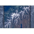 thumbnail image 1 of 24"x36" Gallery Poster, The Aoraki Mount Cook area from LandSat, 1 of 1
