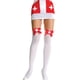 thumbnail image 2 of Calcetines Medias por encima de la rodilla Antideslizantes Transparentes Hasta el Muslo Lencería Calcetines de Mujer, 2 of 4