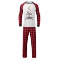 thumbnail image 4 of Pyjamas de Noël Famille Pyjamas Assortis Famille Hiver Chauds Douillets Imprimé Tenue Décontractée pour Maman et Enfants Ensemble de Pyjama de Noël Sensation Flocon de Neige pour Ensemble Rouge P, 4 of 5