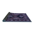 thumbnail image 2 of Ahgly Company Indoor Round Persian Blue Traditional Area Rugs, 8' Round, 2 of 4