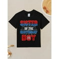 thumbnail image 3 of Spider Web Birthday Party Sister of The Birthday Boy Funny Aesthetic Graphic Kid TShirt Popular Kid T Shirts Street Tees Tops for Kid, 3 of 6