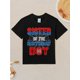 thumbnail image 3 of Camiseta con gráfico estético divertido para niños con diseño de telaraña para fiesta de cumpleaños de la hermana del cumpleañero, camisetas populares para niños, camisetas de estilo callejero, tops, 3 of 6