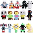 thumbnail image 2 of Juguetes de peluche Undertale de 20-30cm, muñeco de peluche Undertale Sans, papiro, Ootopus, música, Alphys Frisk, juguetes de peluche para niños, regalos, 2 of 6
