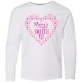 thumbnail image 3 of Inktastic Mimi's Sweetie Pie with Pink Hearts Long Sleeve Youth T-Shirt, 3 of 5