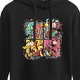 thumbnail image 3 of SpongeBob SquarePants - Krusty Group - Juniors Cropped Pullover Hoodie, 3 of 6