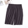 thumbnail image 4 of YANGXINX Women's Pajama Shorts Loungewear Bottoms Elastic Waist Shorts with Pockets Beach Vacation Clothes, 4 of 4