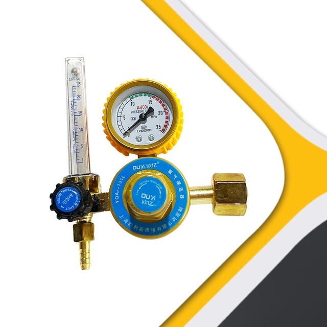 Maoww Argon / CO2 Mig Tig Flow Meter Flowmeter Gas Regulator Gauge Welding single