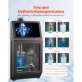 thumbnail image 4 of VEVOR 2 in 1 Ultrasonic Homogenizer, 2000W Power, 20KHz Frequency, 0.79 inch Titanium Alloy Probe, Continuous, Timer and Pulse Three Modes, Noise Reduction, Sonicator Processor Cell Disruptor Mixer, 4 of 9