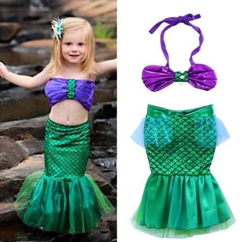 baby girl mermaid outfit