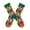 Green, variant on Penkiiy Middle Socks for Men Unisex Printing Towel Bottom Socks FashionLong Sock Comfortable Socks Yellow Socks