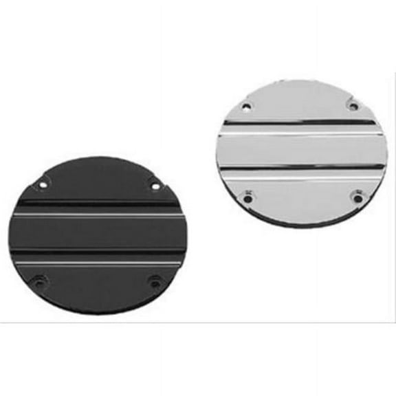 Kuryakyn Hypercharger Blood Grooved Chrome Trap Door (8476)