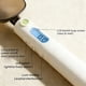 thumbnail image 4 of Báscula digital de cuchara medidora de cocina – Cuchara electrónica con marcas de gramo, recargable tipo C, cabeza inclinada, capacidad de 70g, plástico blanco, 4 of 9