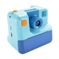 thumbnail image 3 of Cámara de impresión instantánea para niños, portátil, compacta, para tomar fotografías, juguete educativo Azul, 3 of 9