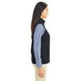 thumbnail image 4 of Ash City - Core 365 Ladies' Techno Lite Three-Layer Knit Tech-Shell Quarter-Zip Vest - CE709W, 4 of 4