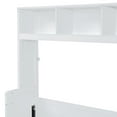 thumbnail image 6 of Newboti Furniture Full Size Murphy Bed Wall Bed with Closet and Drawers,White 32993, 6 of 17