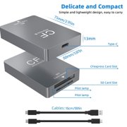 CEORPER Efficient CFexpresss Type B Card Reader for Photographers & Videographers