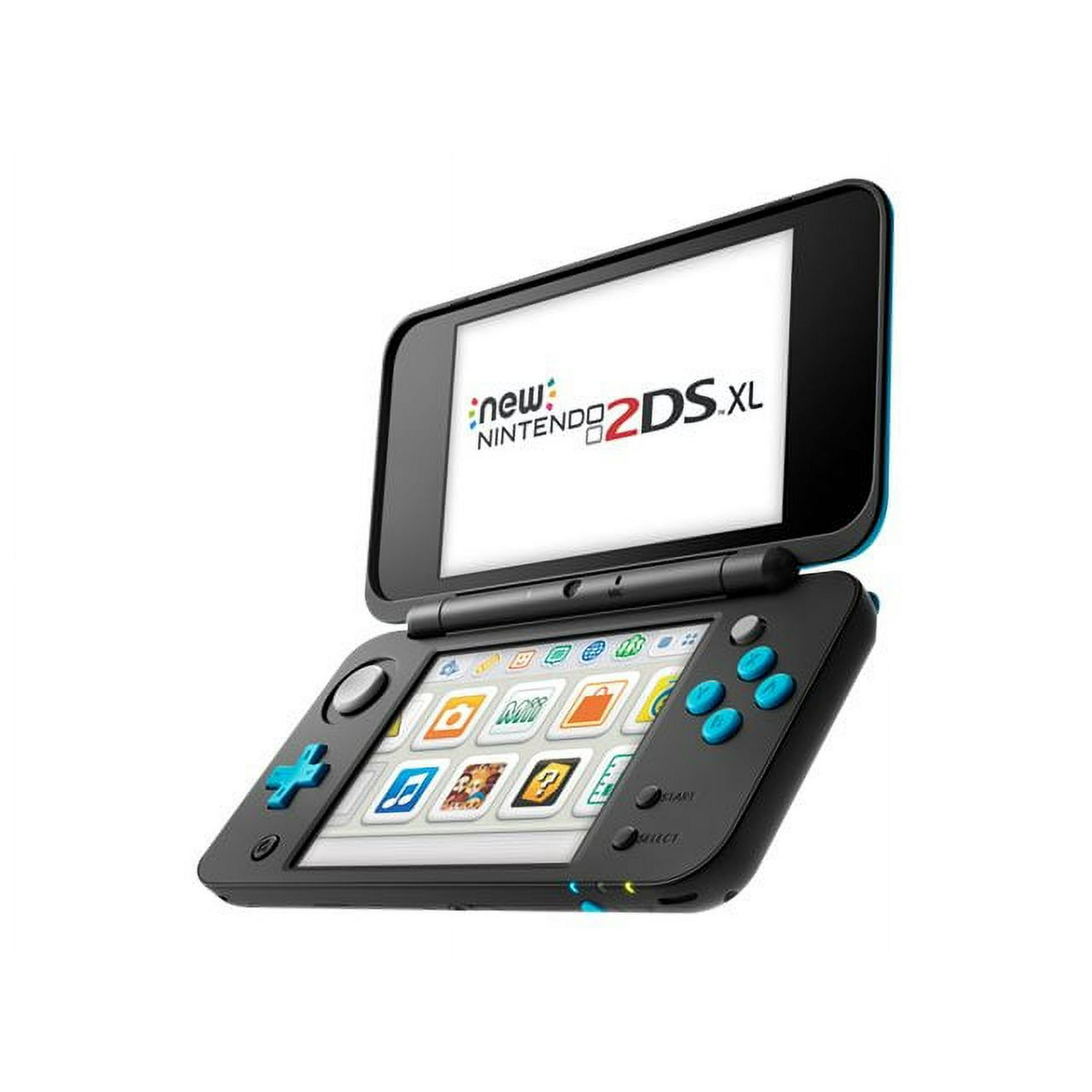 New Nintendo 2DS XL - Handheld game console - black, turquoise