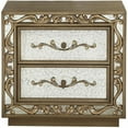 thumbnail image 2 of Acme Nightstand in Antique Gold Finish 23793, 2 of 6