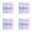 Morandi*4, variant on Transparent and Frosted Sticky Notes, 3x3 Inches Clear Sticky Tabs, 240 Sheets Pull-Out Sticky Note Pad, Transparent Notes, Annotation Kit for Books, Work, Planners and Calendars (Morandi, 4Pcs)