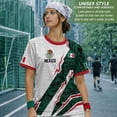 thumbnail image 6 of Mexico Soccer Jerseys Men, Mexican Jersey Soccer, Jersey De Mexico, Mexico National Team Soccer Jersey, Short Sleeve Football Shirt, Casual Sport Training Uniform for Adult and Kids, 6 of 13