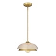 thumbnail image 4 of Golden Lighting Crawford 1-light Pendant in Brushed Champagne Brass, 4 of 9