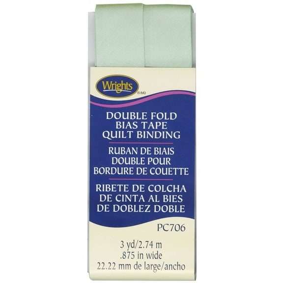 Wrights Double Fold Bias Tape Quilt Binding (7/8" x 3yds)