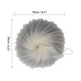 thumbnail image 4 of Unique Bargains 1 Pc Flower Bath Shower Loofah Sponge Body Puffs for Bathroom Coffee Color, 4 of 7