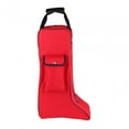 thumbnail image 3 of Bolsa portátil para botas de caballero con asa de transporte, tela Oxford impermeable para viaje, bolsa de almacenamiento de zapatos deportivos Rojo, 3 of 8