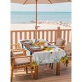 thumbnail image 2 of Outdoor Tablecloths with Umbrella Hole & Zipper, Sunflower Truck Rectangle Tablecloth 52x70 Inch, Summer Botanical Elegant Pastoral Floral Wooden Waterproof Table Cloth, Patio/Pool Table Covers, 2 of 8