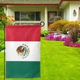 thumbnail image 2 of Flag-Of-Mexico Garden Flag Double Sided Small Flag Yard Home Decorative Flags Banner 12.5 x 18 Inch Square, 2 of 7