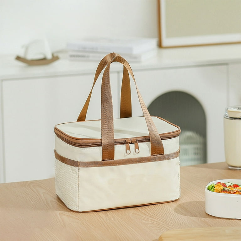 Generisch Cool Bag Lunch Bag With Side Pockets - Thick Aluminium Foil