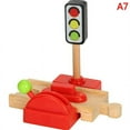 thumbnail image 1 of YOPTOP Rail Traffic Lights Wooden Track Magnetic Train Accessories Compatible withTrain,a7, 1 of 6