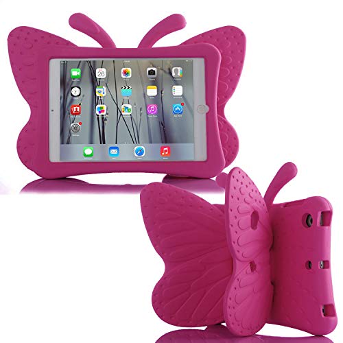 Simicoo iPad 7 8 10.2 Kids Case iPad 9 10.2 3D Cute Butterfly Case for