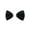 Black, variant on Kids Small 2-Tone Adjustable Tuxedo Neck Bowtie Bow Tie