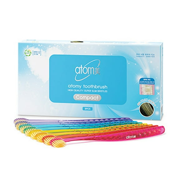 Atomy Cepillo de Dientes Compac Coreano Para todo tu Familia 8pzs ATOMY Atomy Cepillo de dientes Atomy