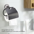 thumbnail image 6 of BIMZUC Blue‑White Porcelain Wall‑Mounted Paper Towel Dispenser – Durable, Glossy Finish, Easy Install for Kitchen & Bathroom, 6 of 6